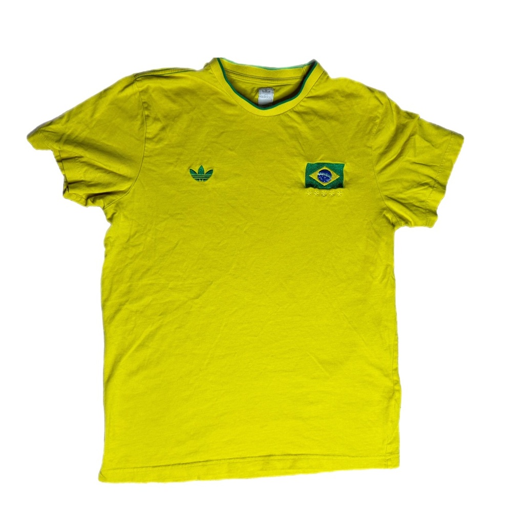 Adidas 2009 Brasil Short sleeve shirt